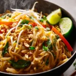 Vegetarian Pad Thai with Homemade Sauce First Image