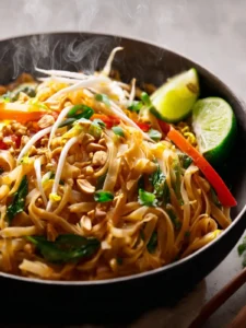 Vegetarian Pad Thai with Homemade Sauce First Image